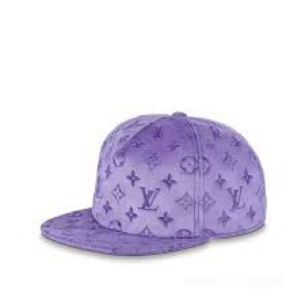 Louis Vuitton Purple Monogram Cap